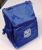 school backpack with BSS logo